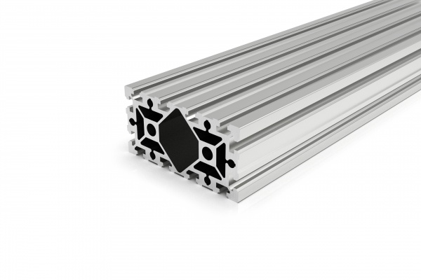 Aluminium profile 90x180 Heavy groove 10 B-type